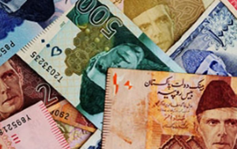 PKR trades 5 paisa higher against USD