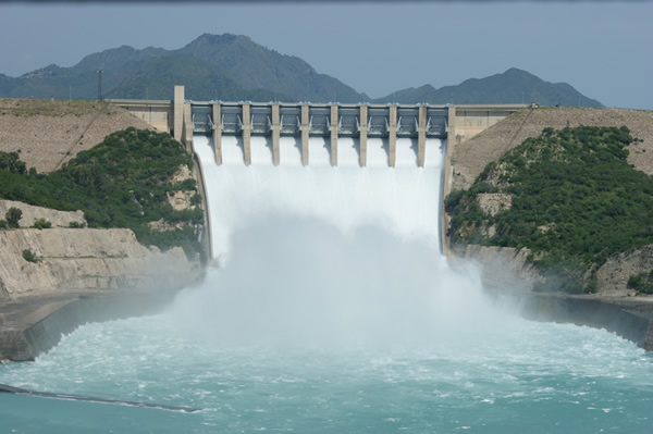 Power generation of Tarbela Dam reduces to 440 MW