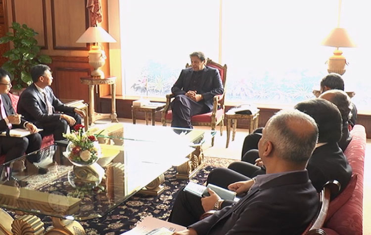 Chairman of the Supervisory Board Huawei meets PM Imran Khan