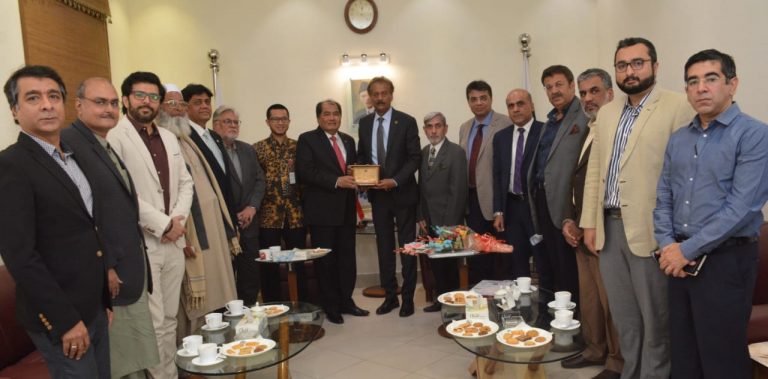 Indonesian CG for further strengthening trade & economic ties with Pakistan