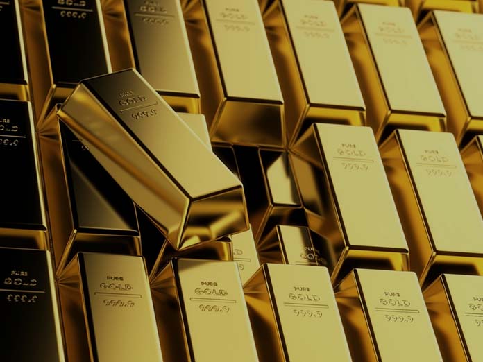 Gold price increases as US dollar, bond yield fall