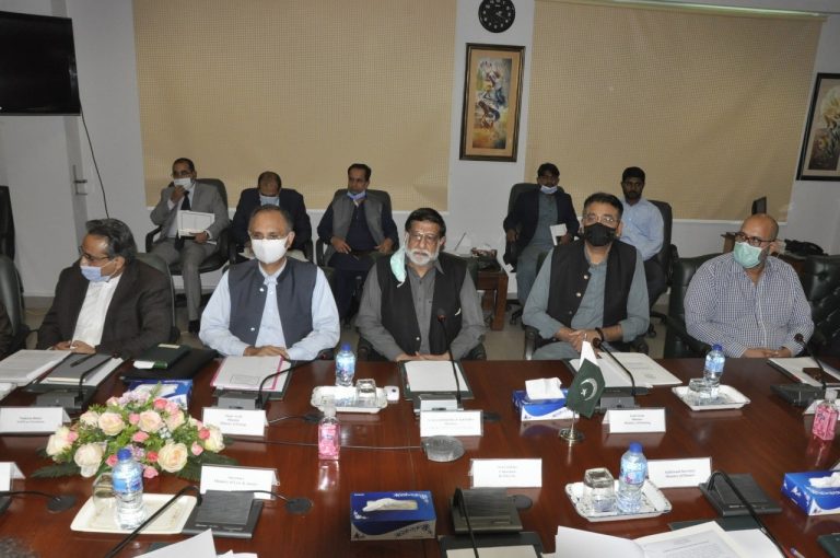 Federal Minister Privatization chaired high power K-electric meeting today