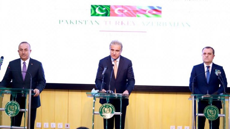 Pakistan, Turkey, Azerbaijan agree to continue cooperation in diverse fields