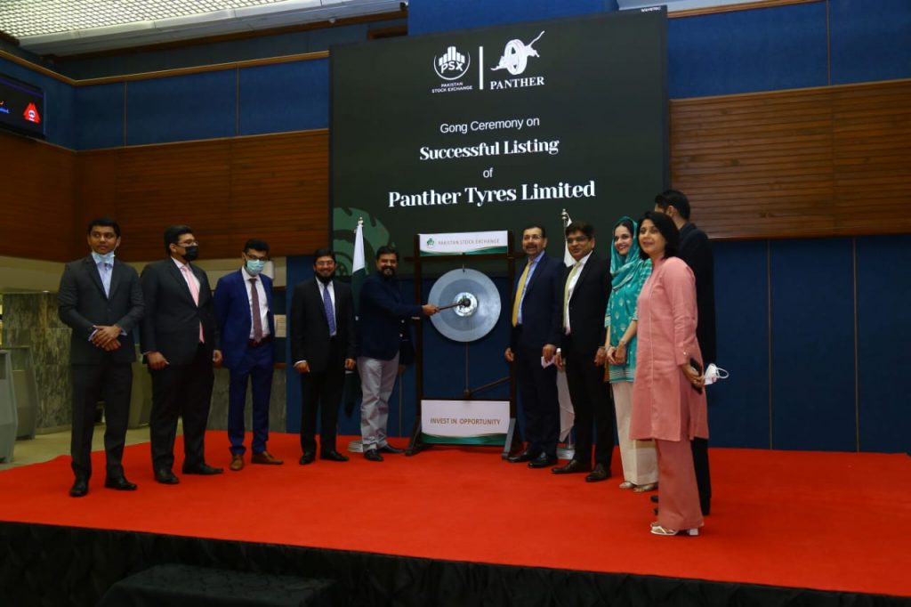 PSX Holds Gong Ceremony on Listing of Panther Tyres Limited