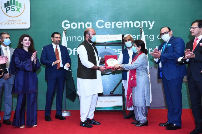 PSX opens Regional Office in KP with a Gong Ceremony