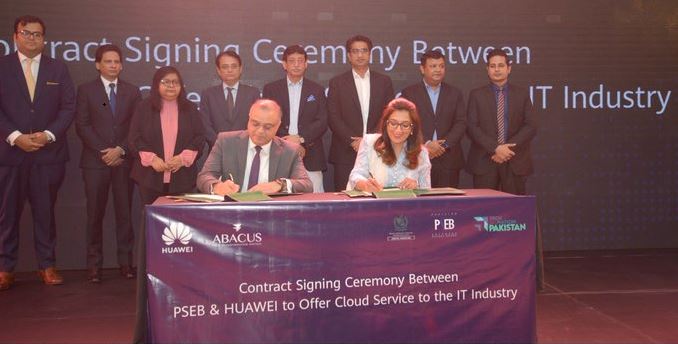 PSEB, Huawei ink contract to offer cloud services