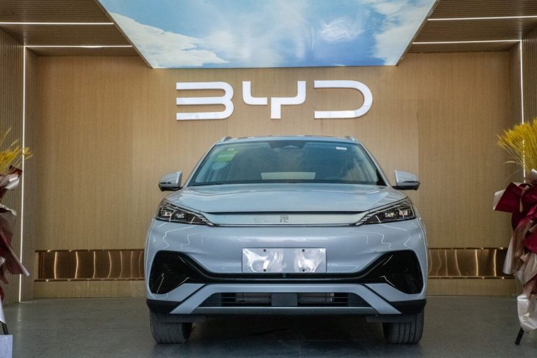 Tesla falls behind China’s BYD in electric vehicle industry